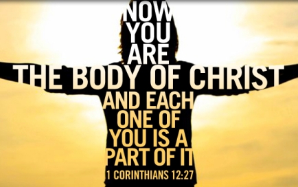 Building Up the Body of Christ Silhouette